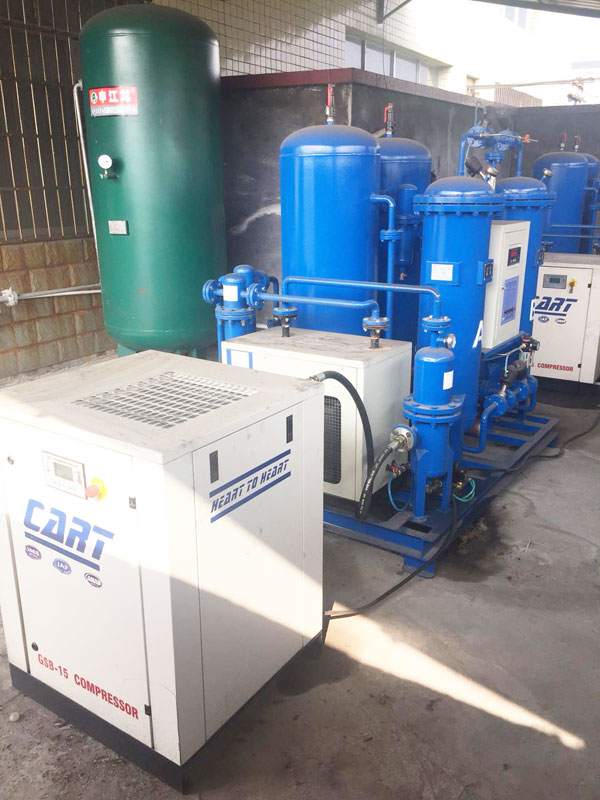 常德某企業(yè)正在使用卡爾特GSB-15空壓機